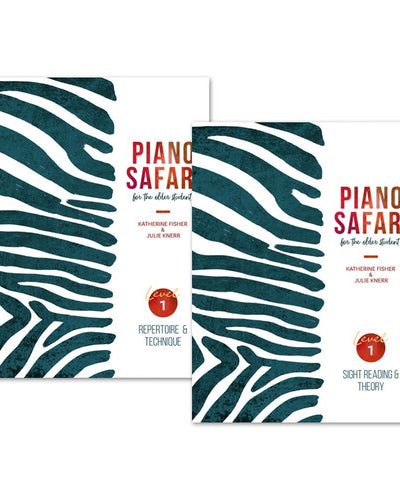 Piano Safari Older Student Level 1 Pack: Repertoire & Technique, Sight Reading, & Theory