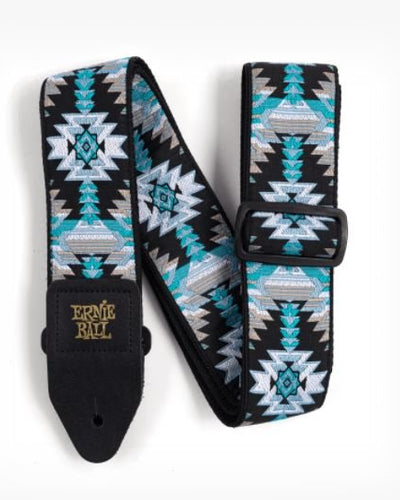 Ernie Ball Albequerque Blue Jacquard Guitar Strap