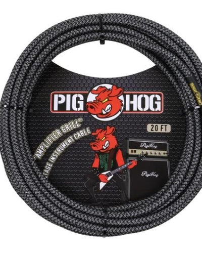 Pig Hog 20FT Straight Amp Grill Instrument Cable