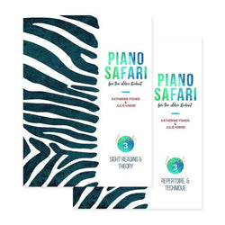 Piano Safari Older Student Level 3 Pack Older Student Repertoire & Technique 3 and Older Student Sight Reading & Theory 3
