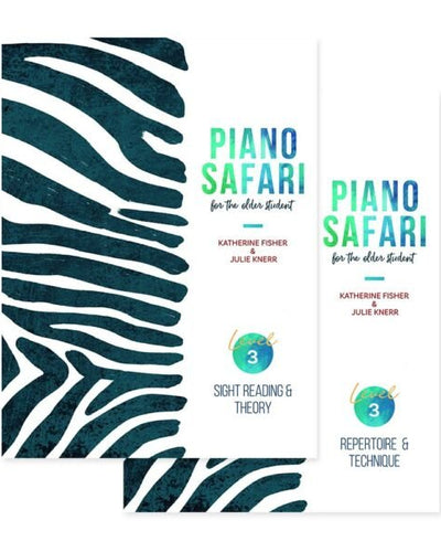 Piano Safari Older Student Level 3 Pack Older Student Repertoire & Technique 3 and Older Student Sight Reading & Theory 3