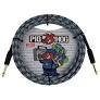 Pig Hog 10FT Straight Blue Graffiti Instrument Cable