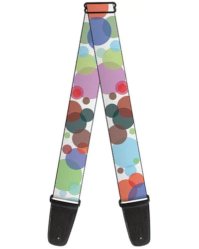 Buckle-Down Dots White/Transparent Multi Color