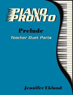 Piano Pronto Prelude Teacher Duets