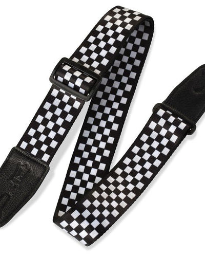Levy's 2" Poly Checker Board Black and White