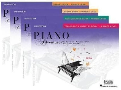 Faber Piano Adventures Primer Level Bundle Includes Lesson Theory Performance Technique
