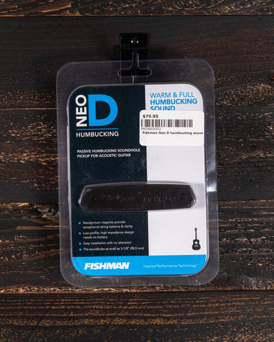 Fishman Neo D humbucking sound hole pickup passive