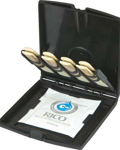 Rico Reed Case 5 double reeds  humidipack