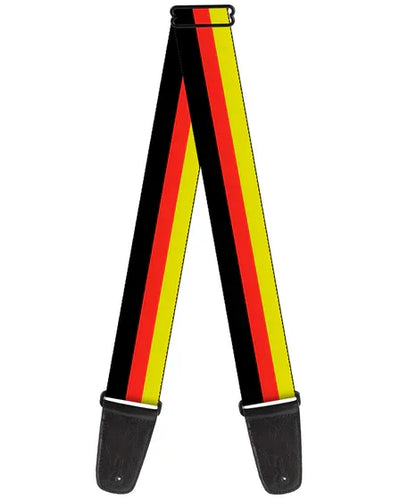 Buckle-Down Stripes Black/Red/Yellow