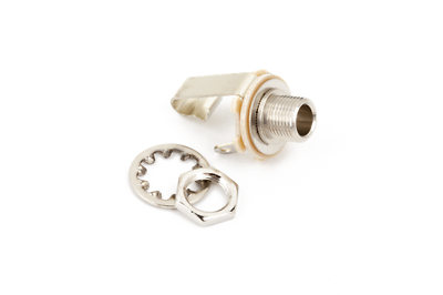 Fender 1/4" 2-Conductor Guitar Output Jack with Mounting Hardware