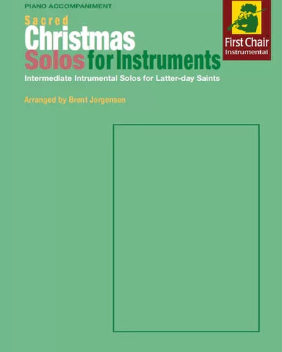 Sacred Christmas Solos for Instruments Piano Accomp