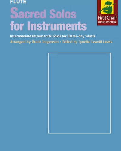 Sacred Solos for Instruments Flute