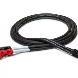 Hosa 1/4" TRS - Dual 1/4" TS Insert Cable
