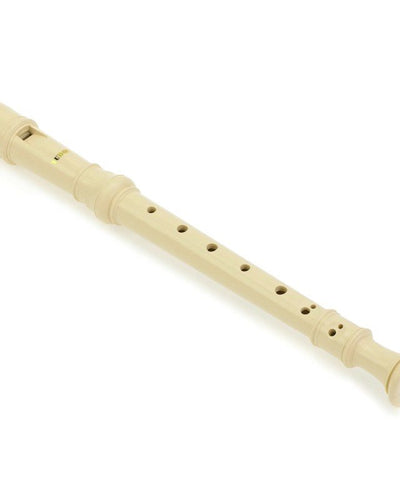 Tudor 1pc Soprano Recorder White