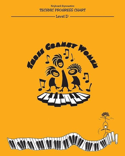 Keyboard Gymnastics Technic Chart D