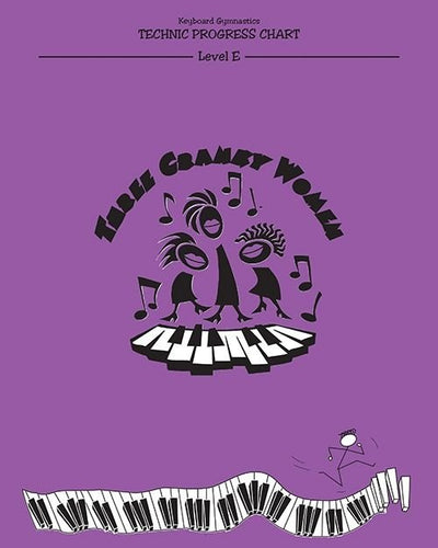 Keyboard Gymnastics Technic Chart E