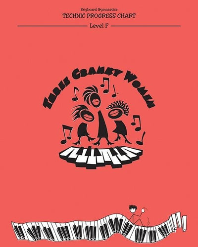 Keyboard Gymnastics Technic Chart F