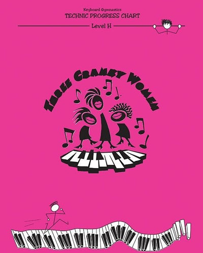 Keyboard Gymnastics Technic Chart H