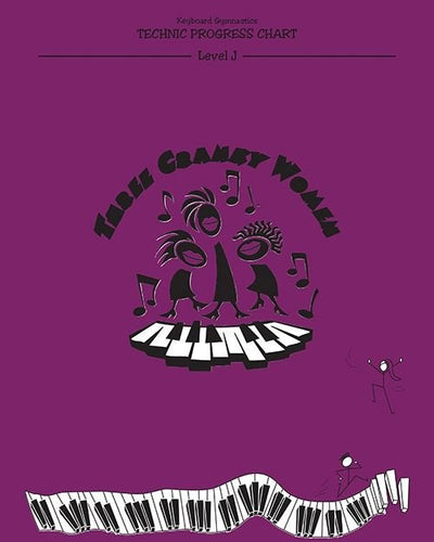 Keyboard Gymnastics Technic Chart J