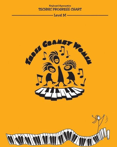 Keyboard Gymnastics Technic Chart M