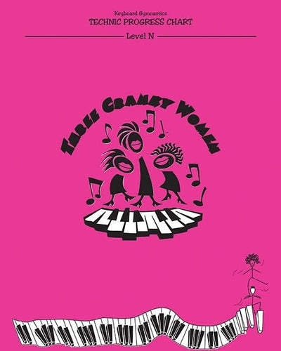 Keyboard Gymnastics Technic Chart N