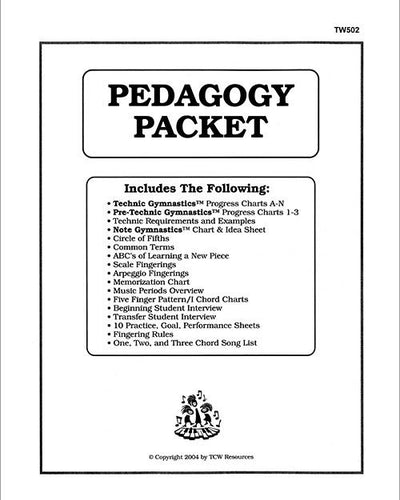 TCW Pedagogy Packet