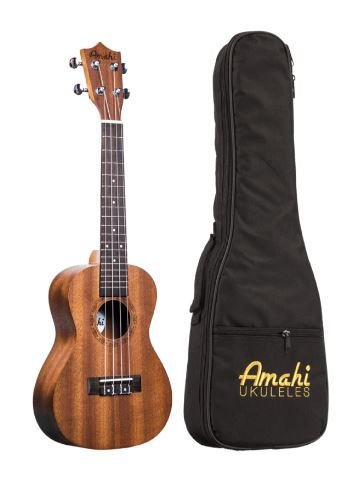 Amahi Mahogany Tenor Uke w/ Deluxe Padded Gig Bag