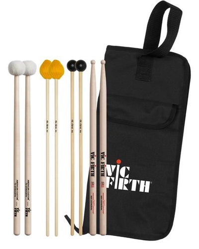 Vic Firth Education Pack (SD1 SD2 M3 M6 T3 & Stick Bag) DISCONTINUED