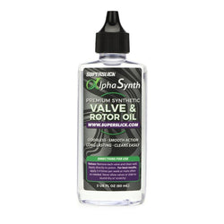 Superslick AlphaSynth Valve & Rotor Oil Light Viscosity 2 oz.