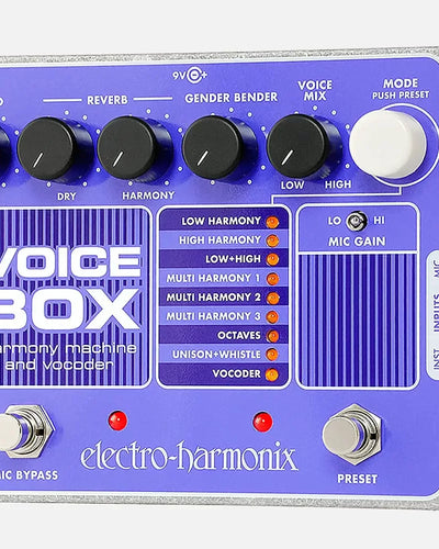 Electro Harmonix Voice Box Harmony Machine & Vocoder