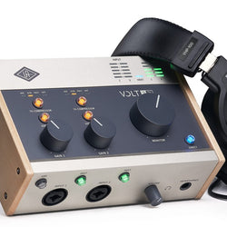 Universal Audio Volt 276 Studio Bundle Interface Headphones and Microphone