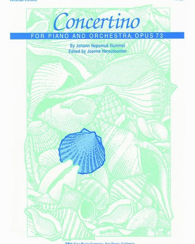 Hummel Concertino Op.73 2P4H 2028 J2 J3