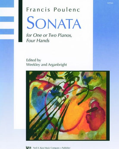 Sonata 1P4H 2020 by F.Poulenc MA1 MA2