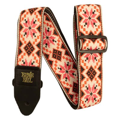 Ernie Ball Classic Jacquard Strap Cinnamon Needlepoint